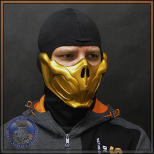 Scorpion mask Netherrealm rage (Mortal Kombat) 002 CRFactory
