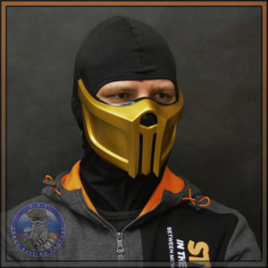 Scorpion mask Visage of Blazing Anger (Mortal Kombat) 002 CRFactory