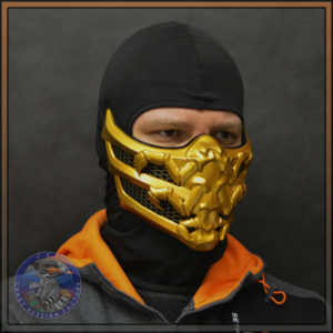 Scorpion mask Deathstalker (Mortal Kombat) 002 CRFactory