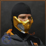 Scorpion mask Fiery Grandmaster (Mortal Kombat) 003 CRFactory
