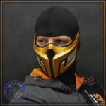 Scorpion mask Look of Fiery Reckoning (Mortal Kombat) 004 CRFactory