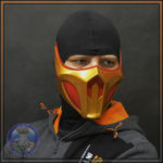 Scorpion mask Harumi's Protector (Mortal Kombat) 007 CRFactory