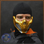 Scorpion mask Fiery Grandmaster (Mortal Kombat) 007 CRFactory