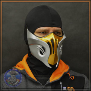 Scorpion mask Hellfire Hasashi v2 (Mortal Kombat) 002 CRFatory