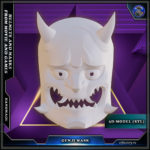 Overwatch - Genji mask Oni 000 CRFactory